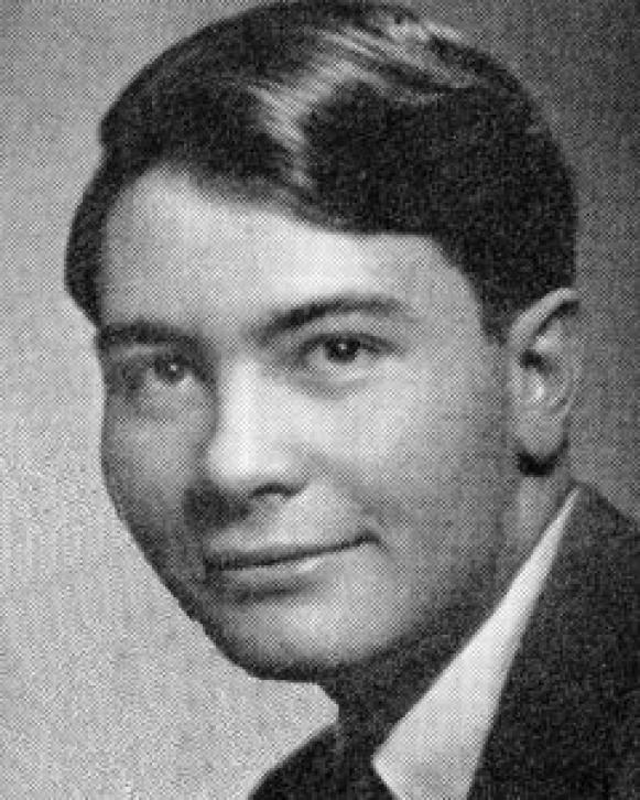 The Rev. Jim Jones, taken from the Pierian, the Richmond Indiana High School yearbook of 1949. The book lists Jones, later to become the leader of “The Peoples Temple” religious cult, as an academic student and says, “Jim’s six-syllable medical vocabulary astounds us all.”