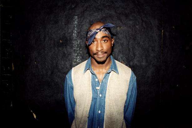 Tupac Shakur backstage at the Regal Theater in Chicago, 1994 [Raymond Boyd/Getty Images]