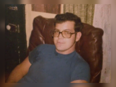 Wayne Wyers, pictured here in glasses and a blue shirt, was shot to death in February 1987.