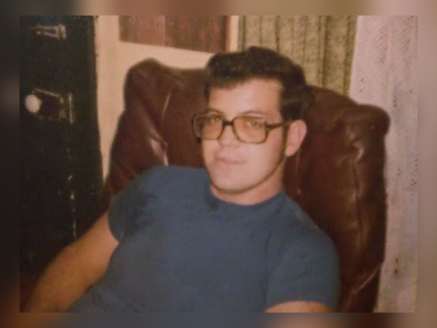 Wayne Wyers, pictured here in glasses and a blue shirt, was shot to death in February 1987.