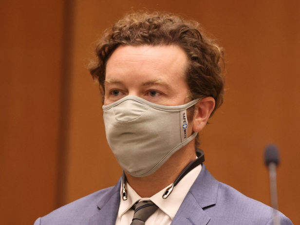 Actor Danny Masterson is arraigned on rape charges at Clara Shortridge Foltz Criminal Justice Center on September 18, 2020 in Los Angeles, California.