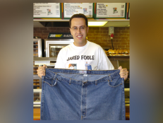 Jared Fogle during Jared Fogle Launches "Fight The Fat" Campaign at Subway, Charing Cross in London, Great Britain. (