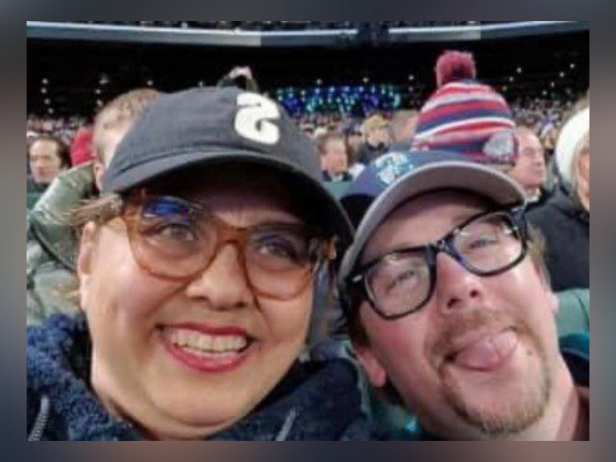 Leticia Martinez-Cosman [left] disappeared after attending a Seattle Mariners game on March 31 with Brett Gitchel [right].