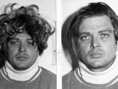 Charles Schmid is shown with and without the wig he had on when captured after escaping from the penitentiary, Nov. 14, 1972.  (AP Photo)