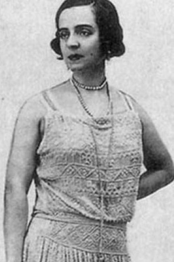 Leonarda Cancuilli in her youth