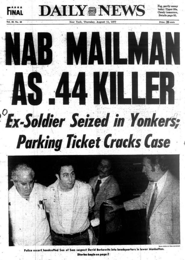 August 11, 1977 New York Daily News cover