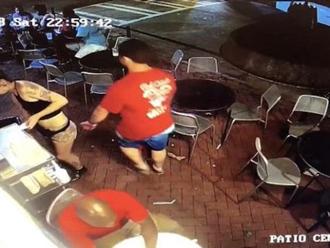 Video: Waitress Body-Slams Customer Who Allegedly Groped Her