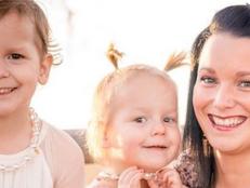 Shanann Watts and her two daughters [Provided]