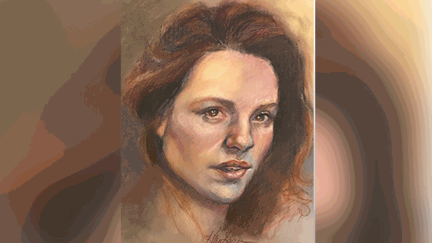Police sketch of dismembered woman