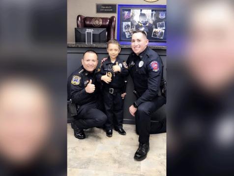 6-Year-Old With Incurable Cancer Sworn In As Honorary Cop To Fight Her Disease