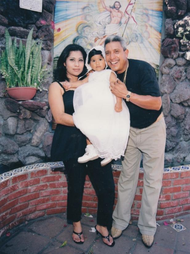 Ana with Gonzalez and their second child [Zero Point Zero Production]