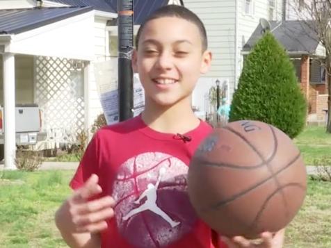 Watch: Kentucky Police Surprise 11-Year-Old Boy With New Basketball Hoop