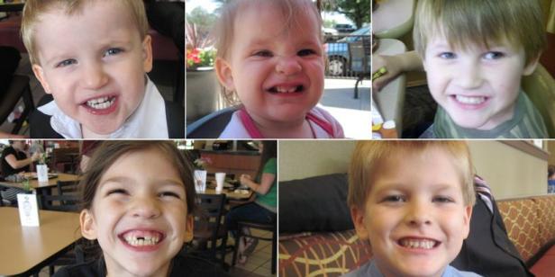 The five children of Timothy Jones, Jr. [Lexington County Sheriff's Department]