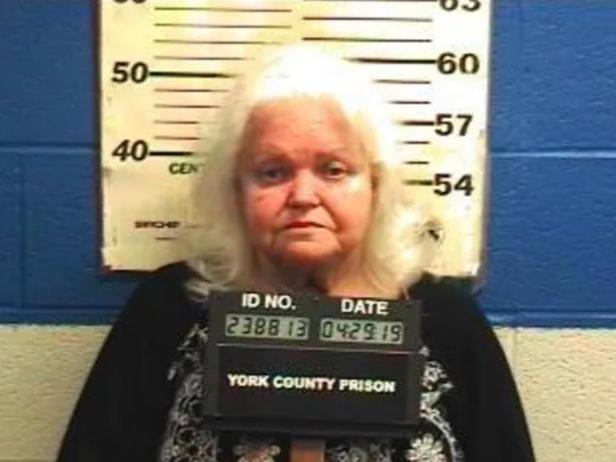 Mug shot of Virginia Hayden [York County Sheriff's Office]