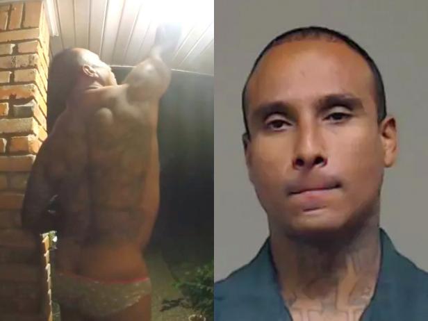 Michael Anthony Jimenez [Ring video/screenshot; Wylie Police Department]