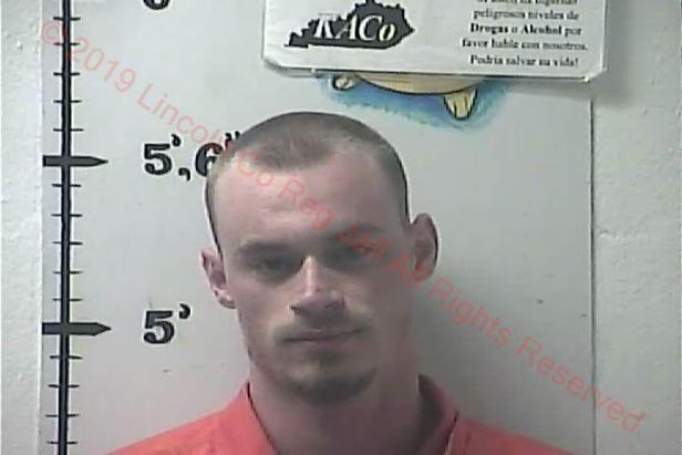 Mug shot of David Sparks [Lincoln County Registered Jail]