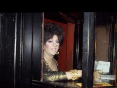 NEW YORK - 1988: Drag ball in 1988 in New York City, New York. Pictured: Miss Dorian (Dorian Corey 1937-1993) (Photo by Catherine McGann/Getty Images