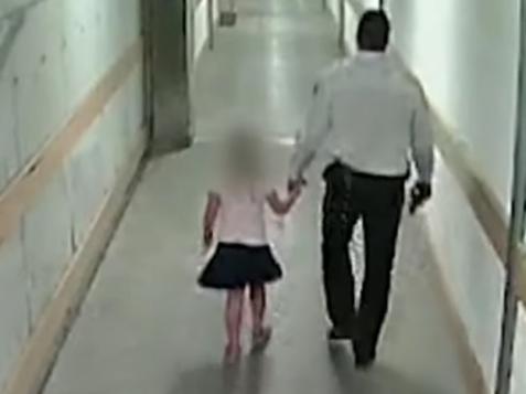 Shocking Footage Shows Security Guard Leading Girl, 3, Away To Allegedly Assault Her