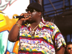 Notorious B.I.G. 1995 during Music File Photos 1990's in Los Angeles, California. [Credit: Getty Images/Chris Walter]