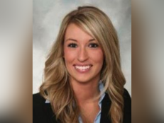 Photo of real estate agent Ashley Okland [via the West Des Moines Police Department Facebook page]