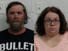 Mugshots of Rodney and Julie Wheeler [via West Virginia Regional Jail & Correctional Facility Authority]