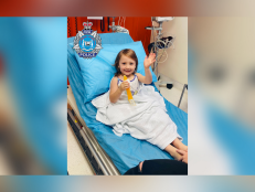 Four-year-old Cleo Smith recovering in hospital in Western Australia, Australia, 03 November 2021. Cleo has been found alive and well by West Australian police, locked in a property just minutes away from her family's home.