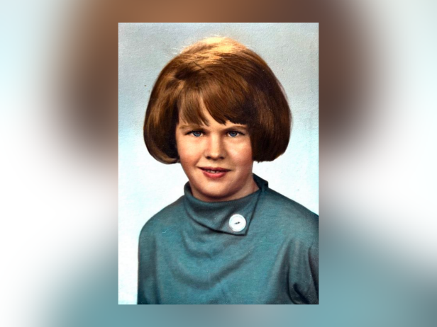 Nearly three decades after her body was found, Patricia Skiple, pictured here in a blue shirt, has been identified as a victim of the 'Happy Face Killer'.