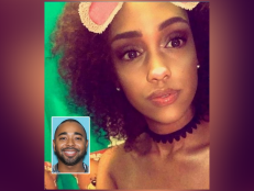Jassy Correia [main] was out celebrating her 23rd birthday in Boston when she met Louis Coleman [inset], who kidnapped and murdered her. 
