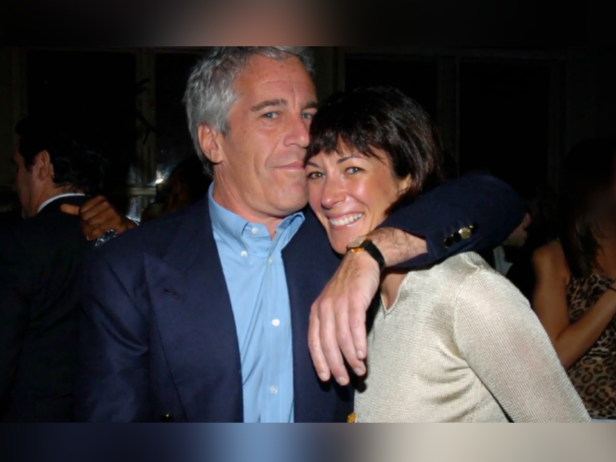 Jeffrey Epstein [left] and Ghislaine Maxwell [right].