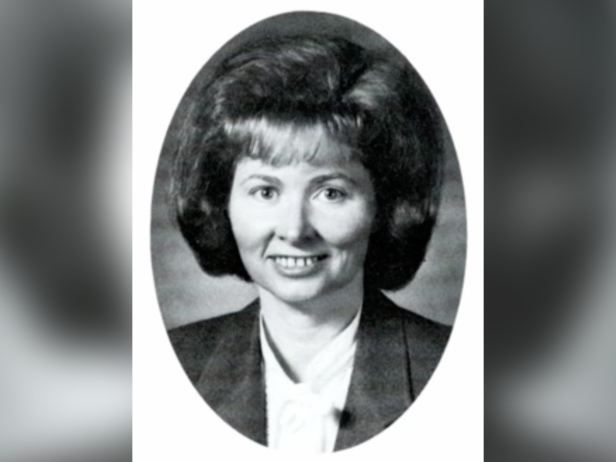 Marilynn DePue, pictured here, was murdered by her husband, Dennis DePue, after he threw her down the stairs in front of their children then told them he would drive her to the hospital. 