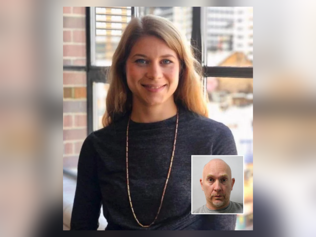 33-year-old Sarah Everard [main] was walking home from a friend's house in South London in March 2021 when she encountered a complete stranger, Wayne Couzens [inset], who pretended to arrest her before kidnapping, raping, and murdering her. 