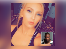 Taylor Pomaski, 29, [main] was allegedly murdered by her boyfriend, ex-NFL player Kevin Ware [inset].