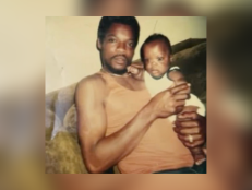 James Byrd, Jr., pictured here holding a baby, was murdered by John William King and two other white supremacists in a gruesome hate crime on June 6, 1998.