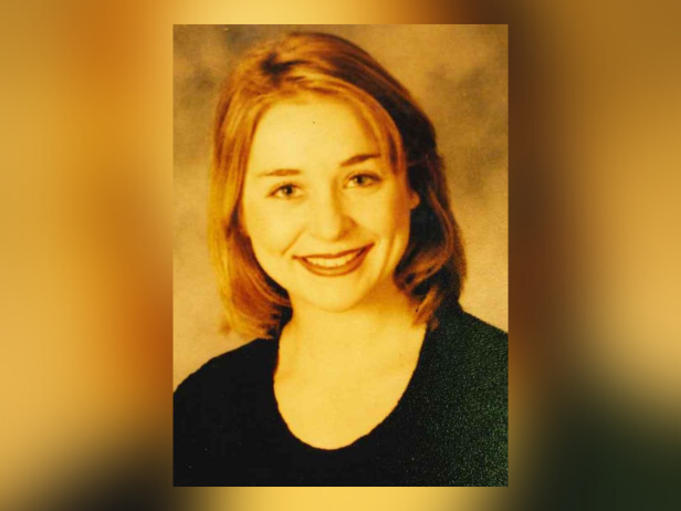 Suzanne Jovin, pictured here smiling, was found stabbed to death two miles away from the Yale campus on Dec. 4, 1998. 
