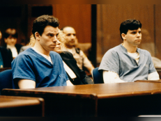 Lyle and Erik Menendez at their trial in 1994.