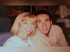 Geney Crutchley [left] and Josh Ford [right], pictured here smiling, were murdered while on vacation in 2002.