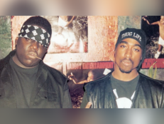 Biggie Smalls [left] and Tupac Shakur [right] were the best rappers of the East and West Coast during the '90s -- until they were both shot and killed within six months of one another. 