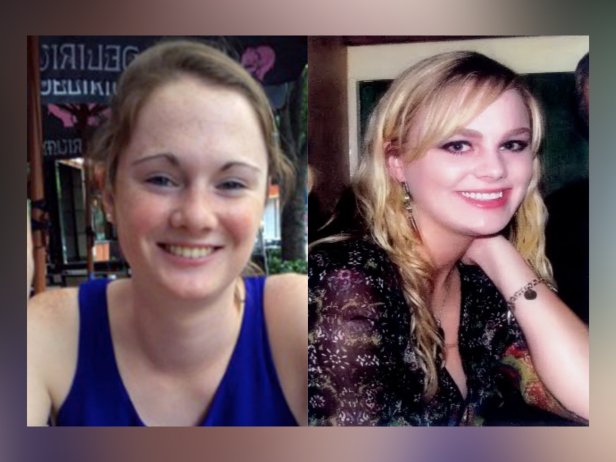 Hannah Graham [left] was found murdered on Sept 24, 2014; Morgan Dana Harrington [right] was found in January 2010. DNA has linked the two murders to Jesse Matthew Jr. 