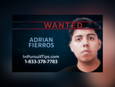 Investigators said Adrian Fierros could be living in Southern California or Mexico. He stands 5 feet 10 inches tall and weighs around 170 pounds. If you have any information on his whereabouts, please submit your tips to InPursuitTips.com or text 1-833-378-7783 (3-PURSUE).