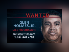 Authorities said Glen Holmes may be dressing as a woman. He stands 5 feet 4 inches tall. If you have any information on his whereabouts, please submit your tips to InPursuitTips.com or text 1-833-378-7783 (3-PURSUE).