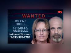Jolene Hibbs [left] and Charles Ausiello [right] are wanted for murder. Hibbs stands 5 feet 2 inches tall and Ausiello stands 5 feet 8 inches. 
