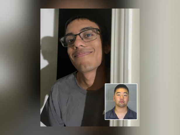 Varun Chheda [main] was murdered in his Purdue University dorm on Oct. 5, 2022. His roommate, Ji “Jimmy” Min Sha [inset], has been arrested for his murder. 