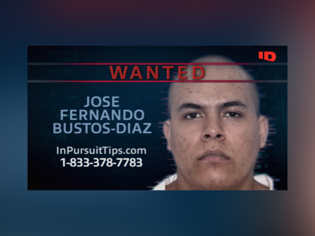 Fugitive Jose Fernando Bustos-Diaz stands 5 feet 8 inches tall and weighs 180 pounds. He has black hair and brown eyes.