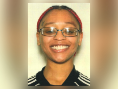 Adrianna Taylor, pictured here smiling, was reported missing on Nov. 13, 2022. Her body was found buried in a backyard on Nov. 24, 2022.
