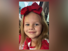 Athena Strand, 7, pictured here smiling, was reported missing on Nov. 30, 2022. Two days later, her dead body was found. 