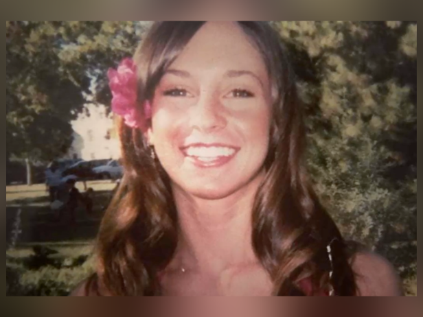 Jodi Sanderholm, pictured here smiling, was a college freshman at Cowley College in Kansas when she went missing after dance practice in 2007. 