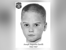 A rendering of Joseph Augustus Zarelli, whose body was found in Feb. 1957.