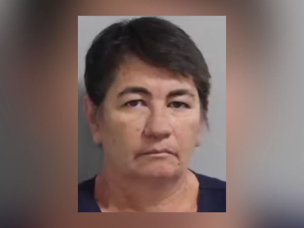 Sherry Comer, 49, pictured here, was arrested on Jan. 19 for stealing two dogs in Lakeland, Florida. 