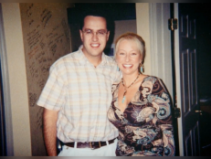 Jared Fogle [left] and Rochelle Herman [right] pictured together.