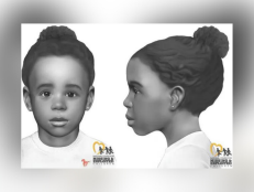 Digital reconstructions of Georgia's "Baby Jane Doe" created in 2017. 